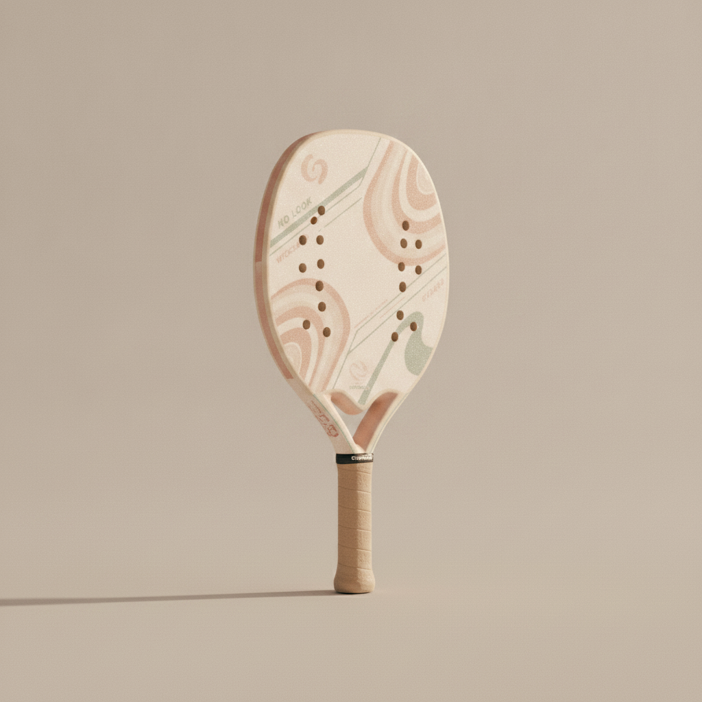 Quicksand No Look paddle — three-quarter angle