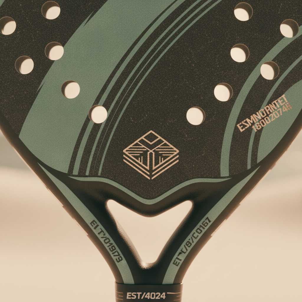 Turquoise Black Death paddle — macro detail